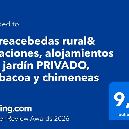 Casa Rural Entreacebedas I Alojamientos Con Jardin, Barbacoa Y Chimeneas I Wifi I Aparcamiento En La Puerta * Segovia